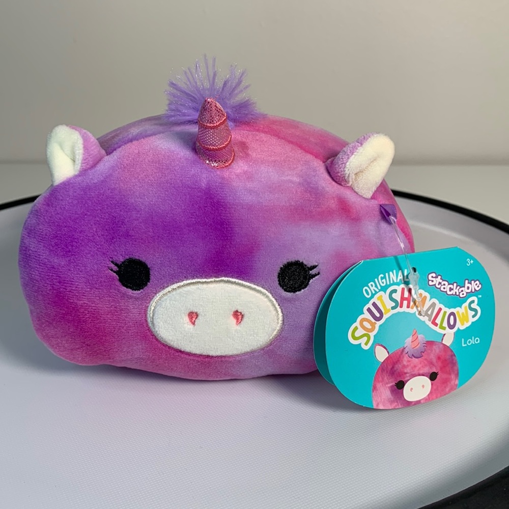 Squishmallows Lola the Unicorn Stackable 6”